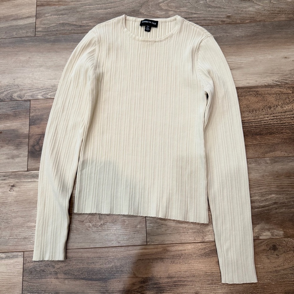 Kenneth Cole Cream‎ Long Sleeve Top